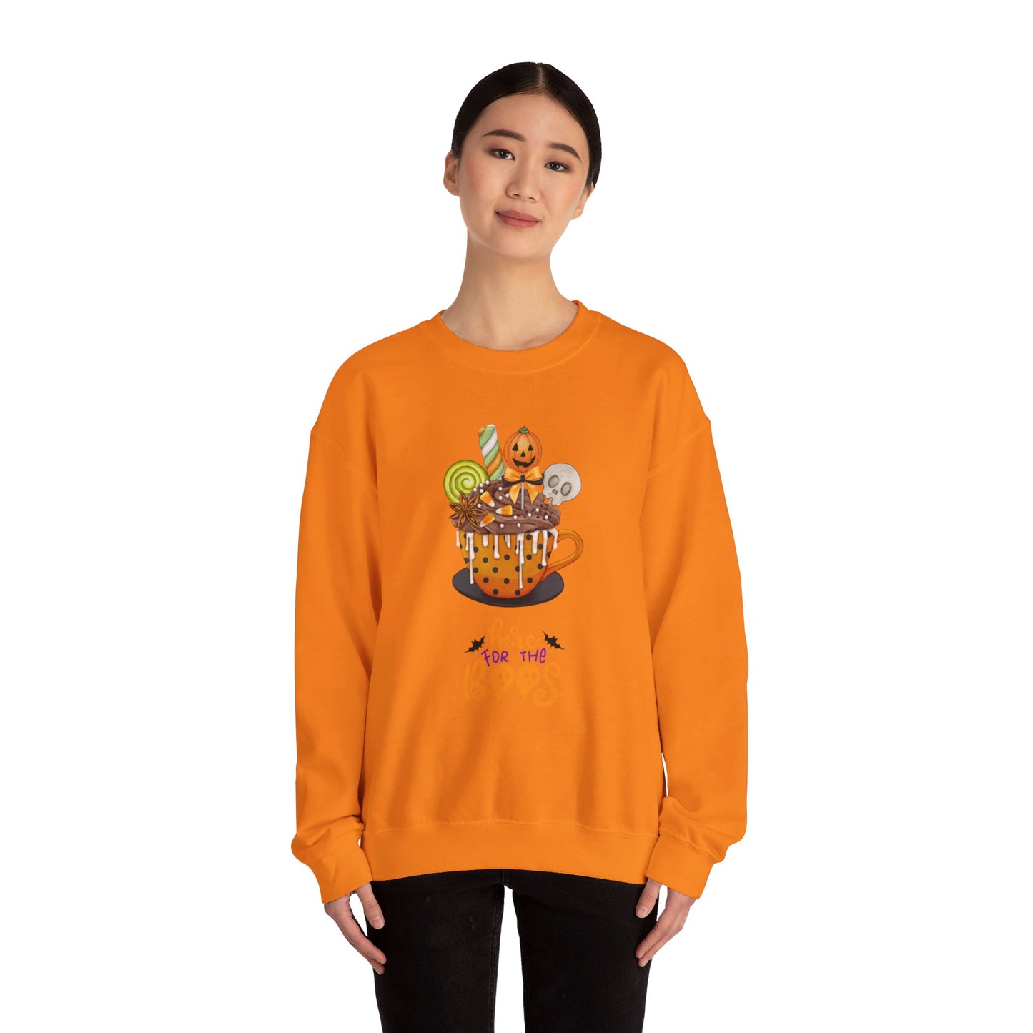 Here for the Boos Unisex Heavy Blend™ Crewneck Sweatshirt