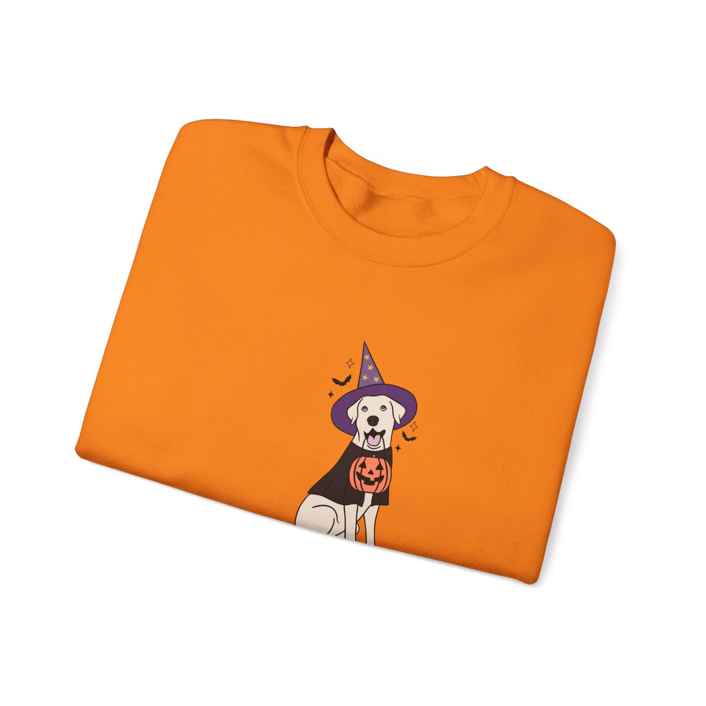 Retriever Witch Unisex Heavy Blend™ Crewneck Sweatshirt