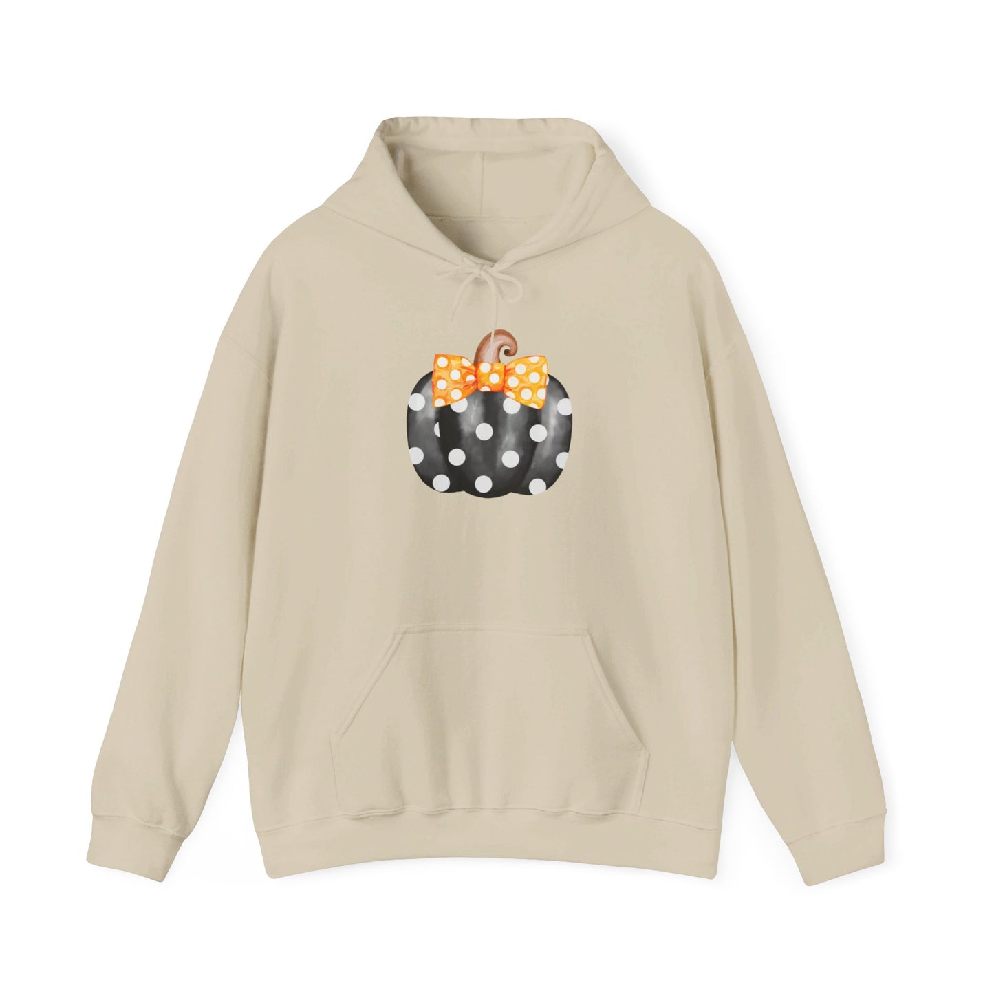 Polka Dot Pumpkin Unisex Heavy Blend™ Hooded Sweatshirt