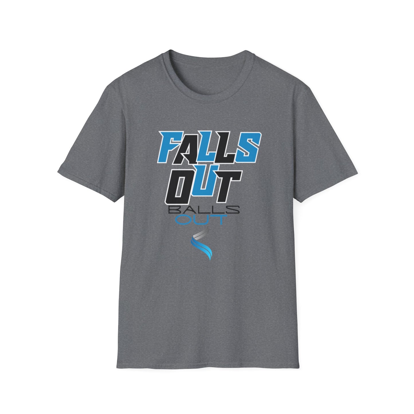 FALLS OUT BALLS OUT Unisex Softstyle T-Shirt