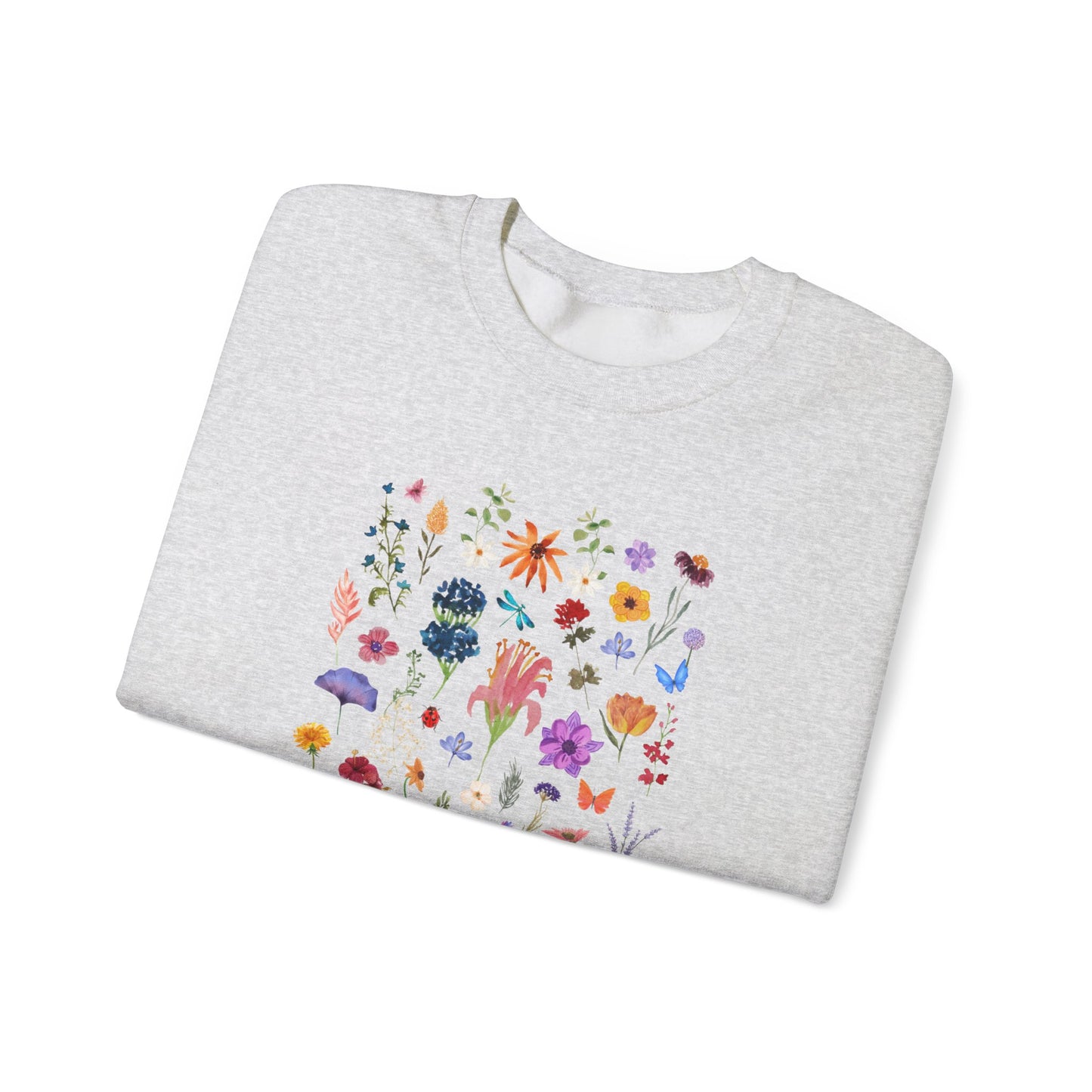 Stay Wild Flower Child Unisex Heavy Blend™ Crewneck Sweatshirt