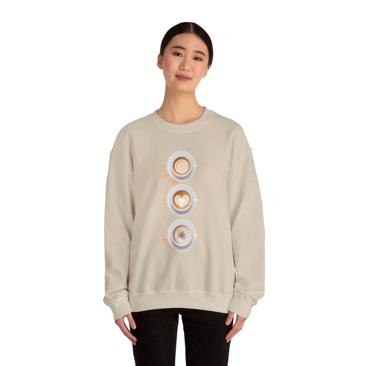 Tres Cafe Unisex Heavy Blend™ Crewneck Sweatshirt