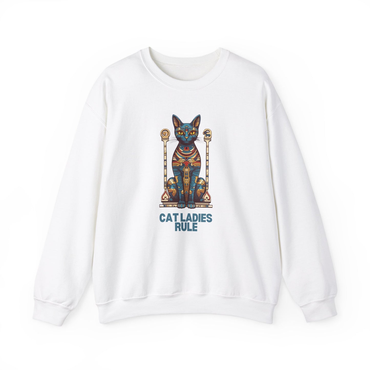 Cat Ladies Rule Unisex Heavy Blend™ Crewneck Sweatshirt