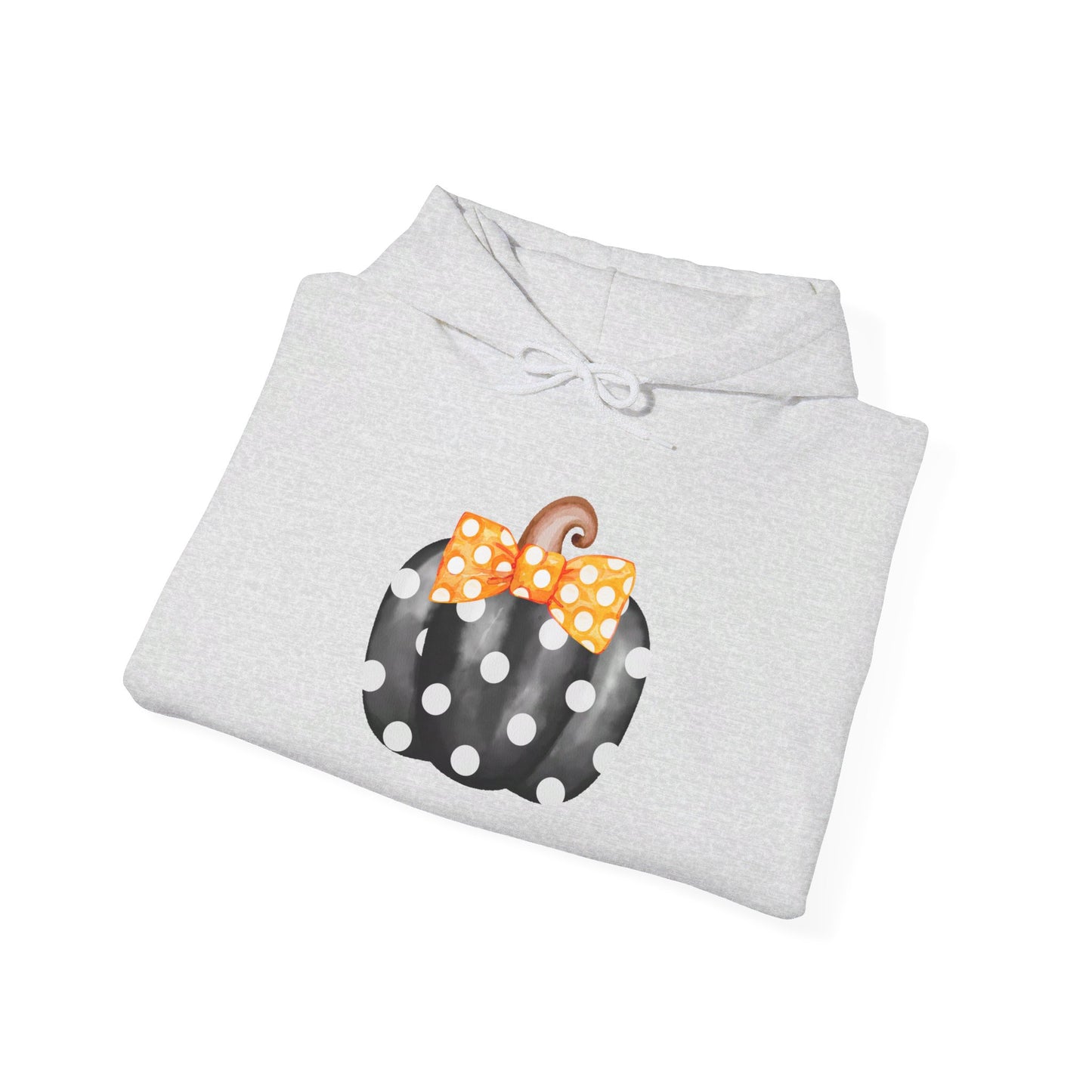 Polka Dot Pumpkin Unisex Heavy Blend™ Hooded Sweatshirt