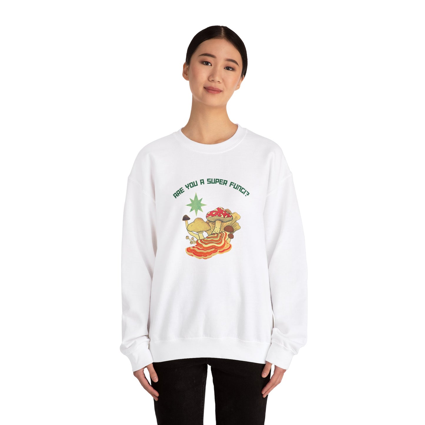 Super Fungi Unisex Heavy Blend™ Crewneck Sweatshirt