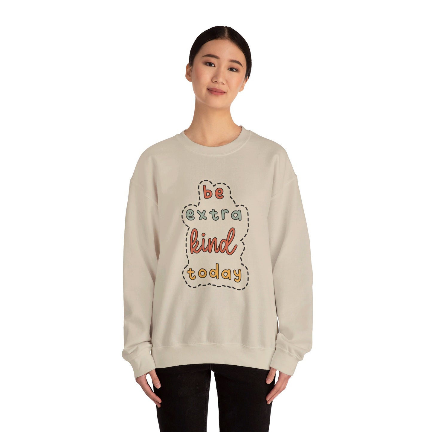 Be Extra Kind Unisex Heavy Blend™ Crewneck Sweatshirt