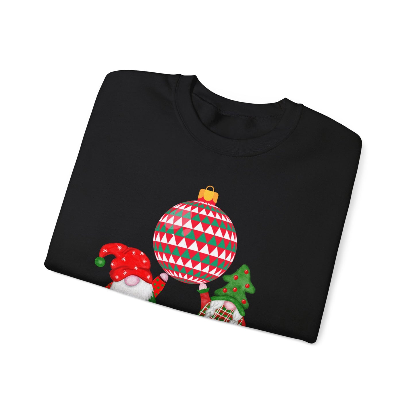 Christmas Gnome Disco Unisex Heavy Blend™ Crewneck Sweatshirt