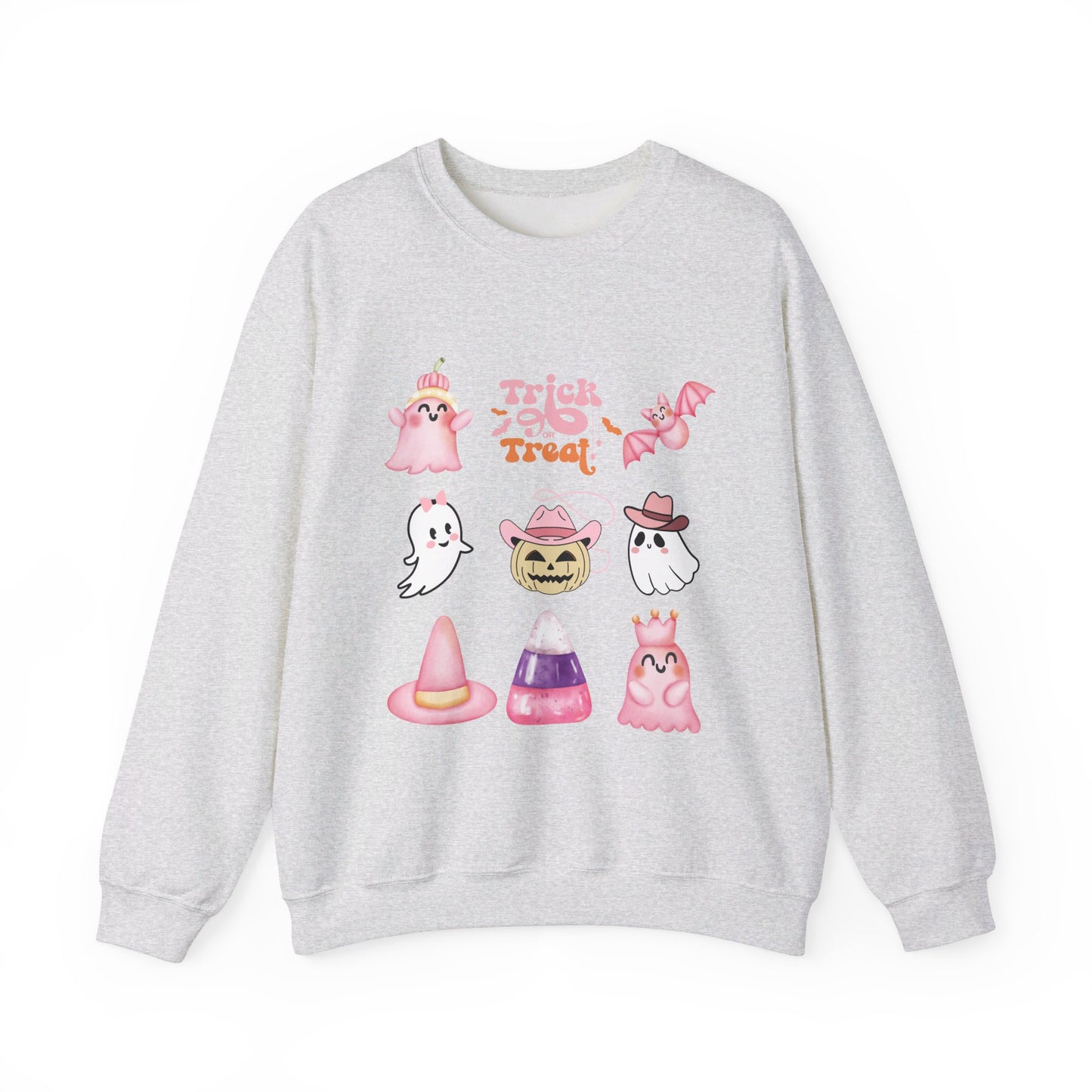 Trick or Treat Friends Unisex Heavy Blend™ Crewneck Sweatshirt