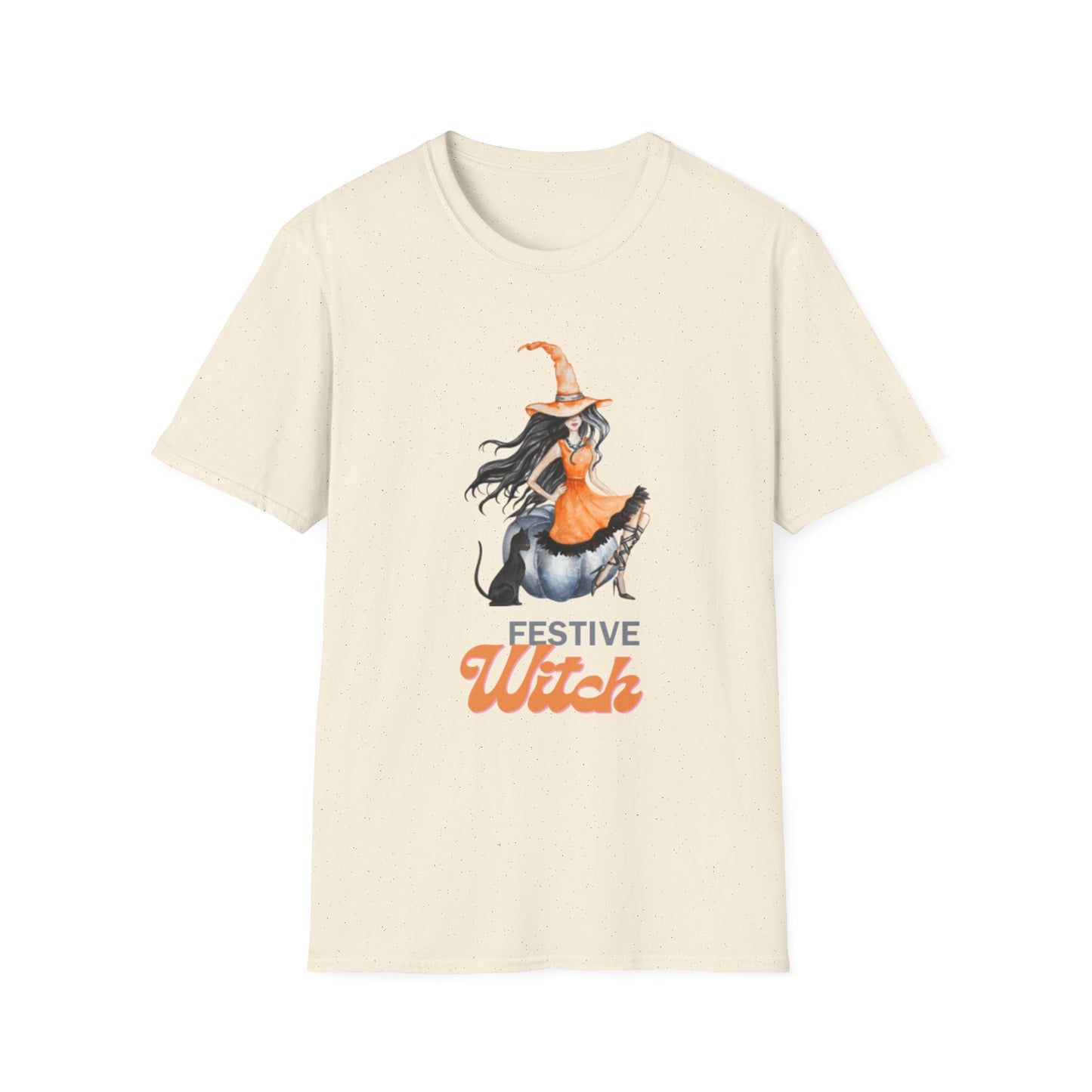 Festive Witch Unisex Softstyle T-Shirt