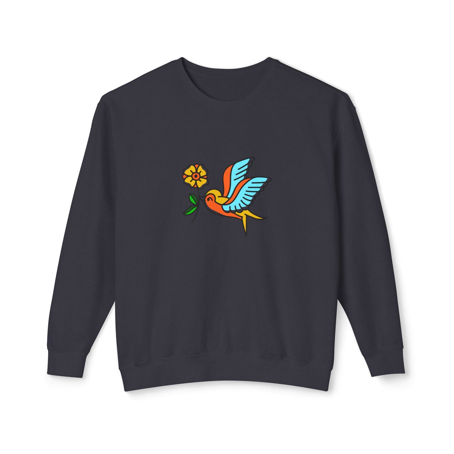 Sparrow Unisex Lightweight Crewneck Sweatshirt