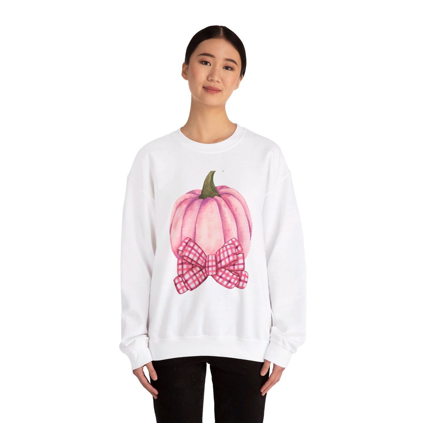 Pinked Pumpkin Unisex Heavy Blend™ Crewneck Sweatshirt