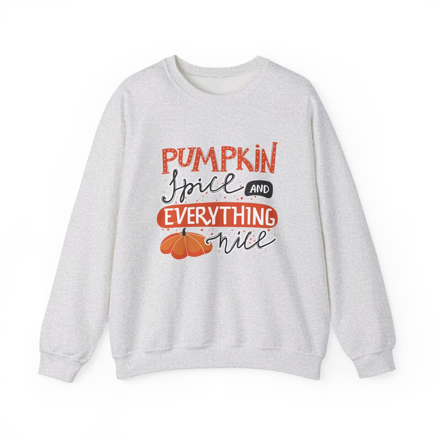 Pumpkin Spice & Everything Nice Unisex Heavy Blend™ Crewneck Sweatshirt