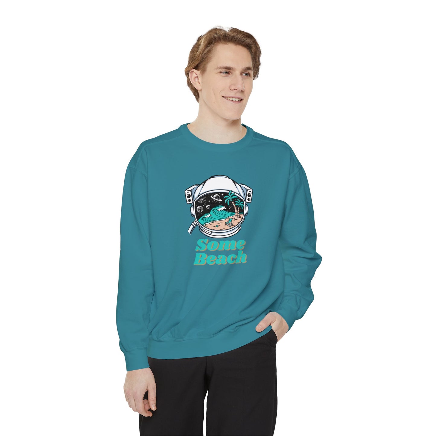 Some Beach Unisex Garment-Dyed Sweatshirt