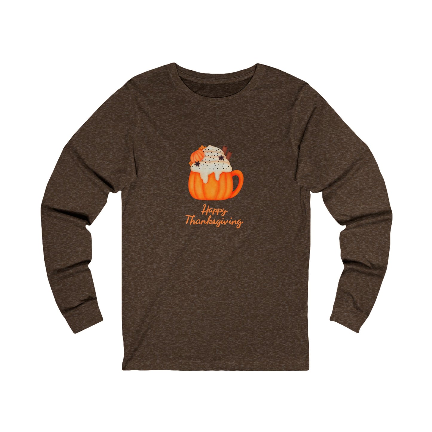 Thanksgiving Mug Unisex Jersey Long Sleeve Tee