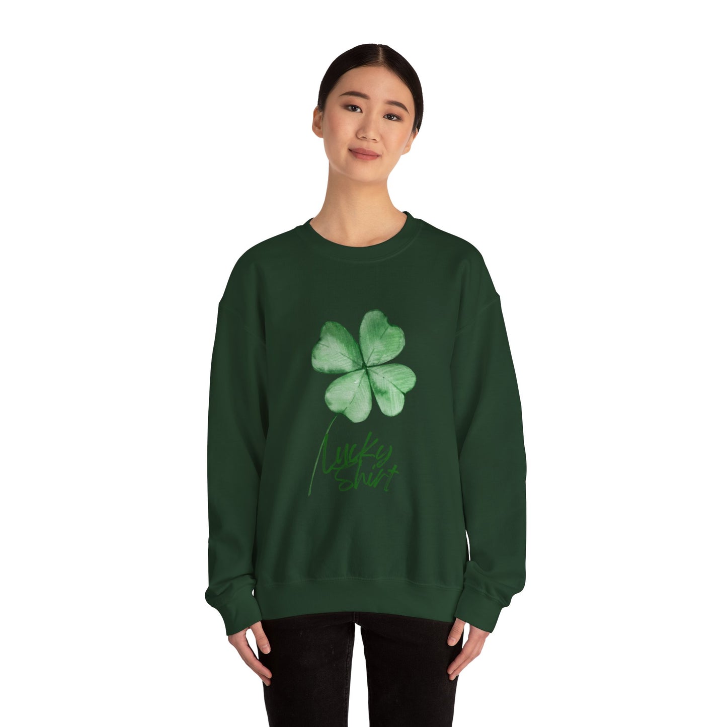 Lucky Shirt St. Patrick’s Unisex Heavy Blend™ Crewneck Sweatshirt