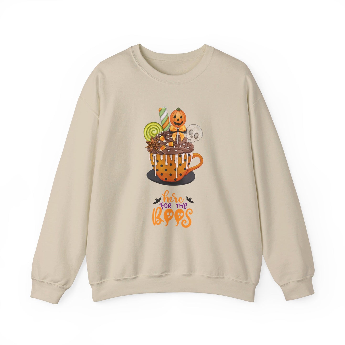 Here for the Boos Unisex Heavy Blend™ Crewneck Sweatshirt