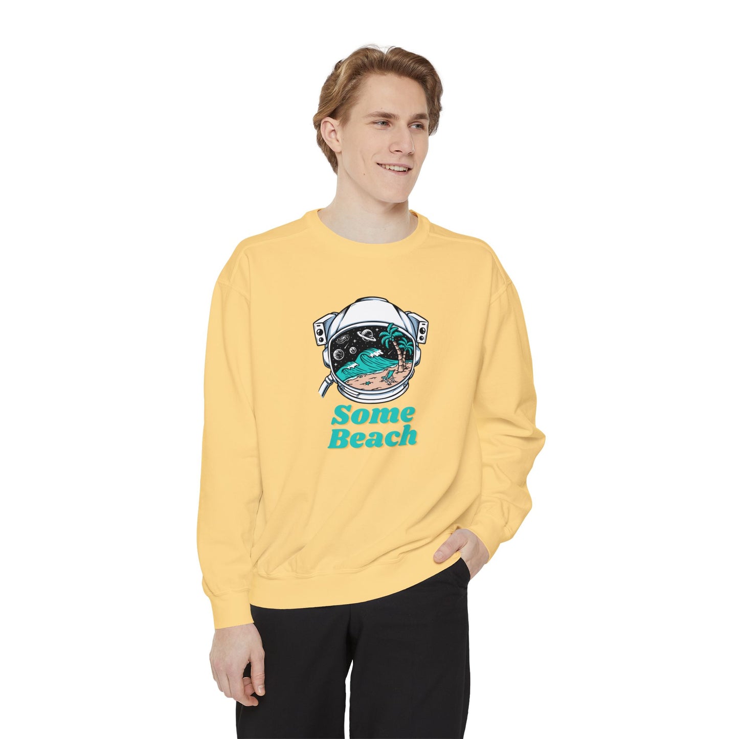 Some Beach Unisex Garment-Dyed Sweatshirt