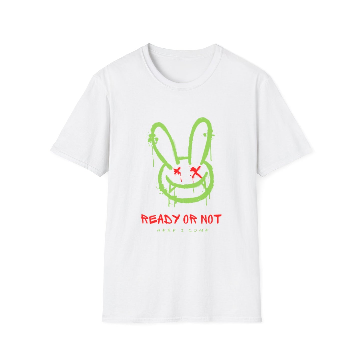 Ready Or Not Unisex Softstyle T-Shirt