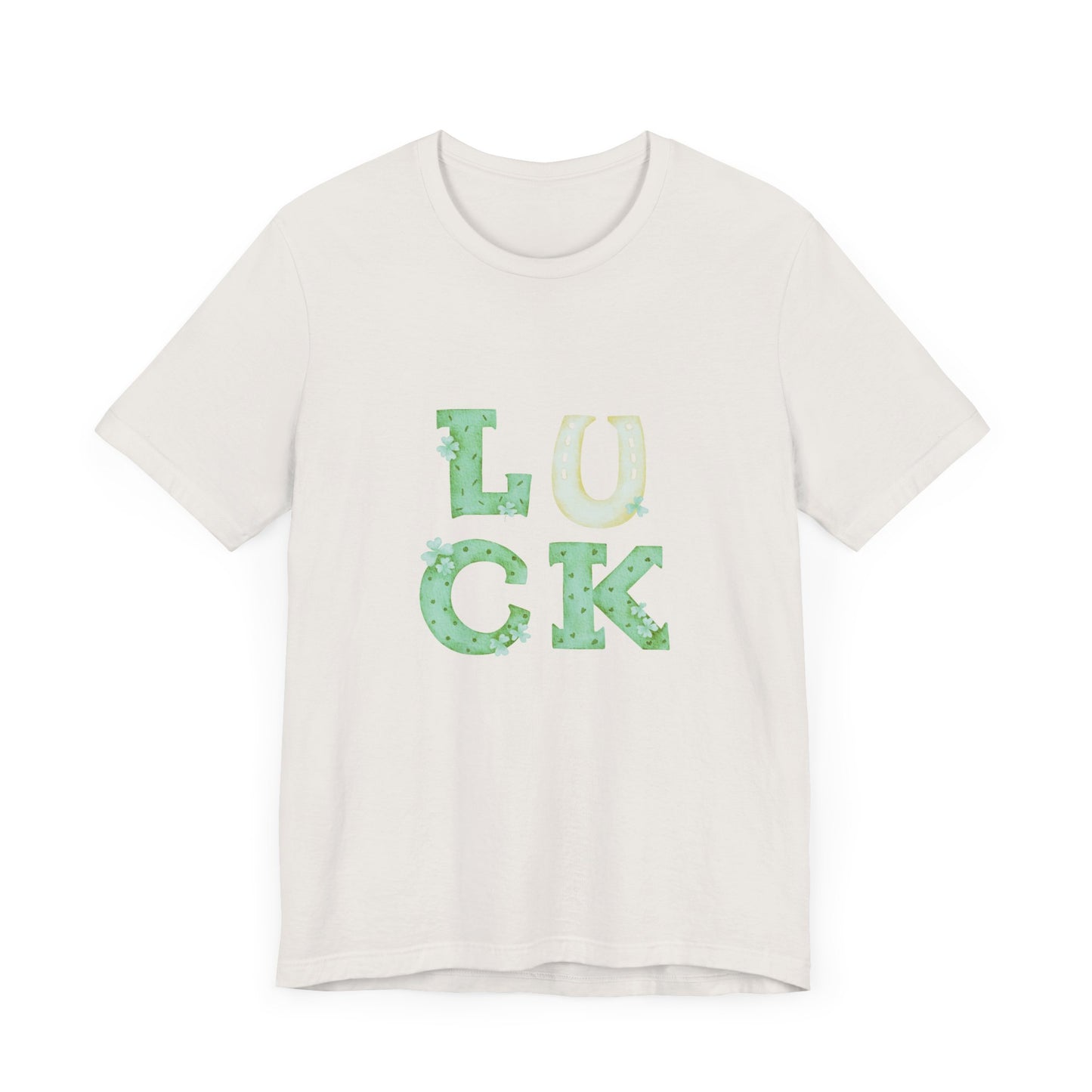 LUCK St Patrick’s Day Unisex Jersey Short Sleeve Tee