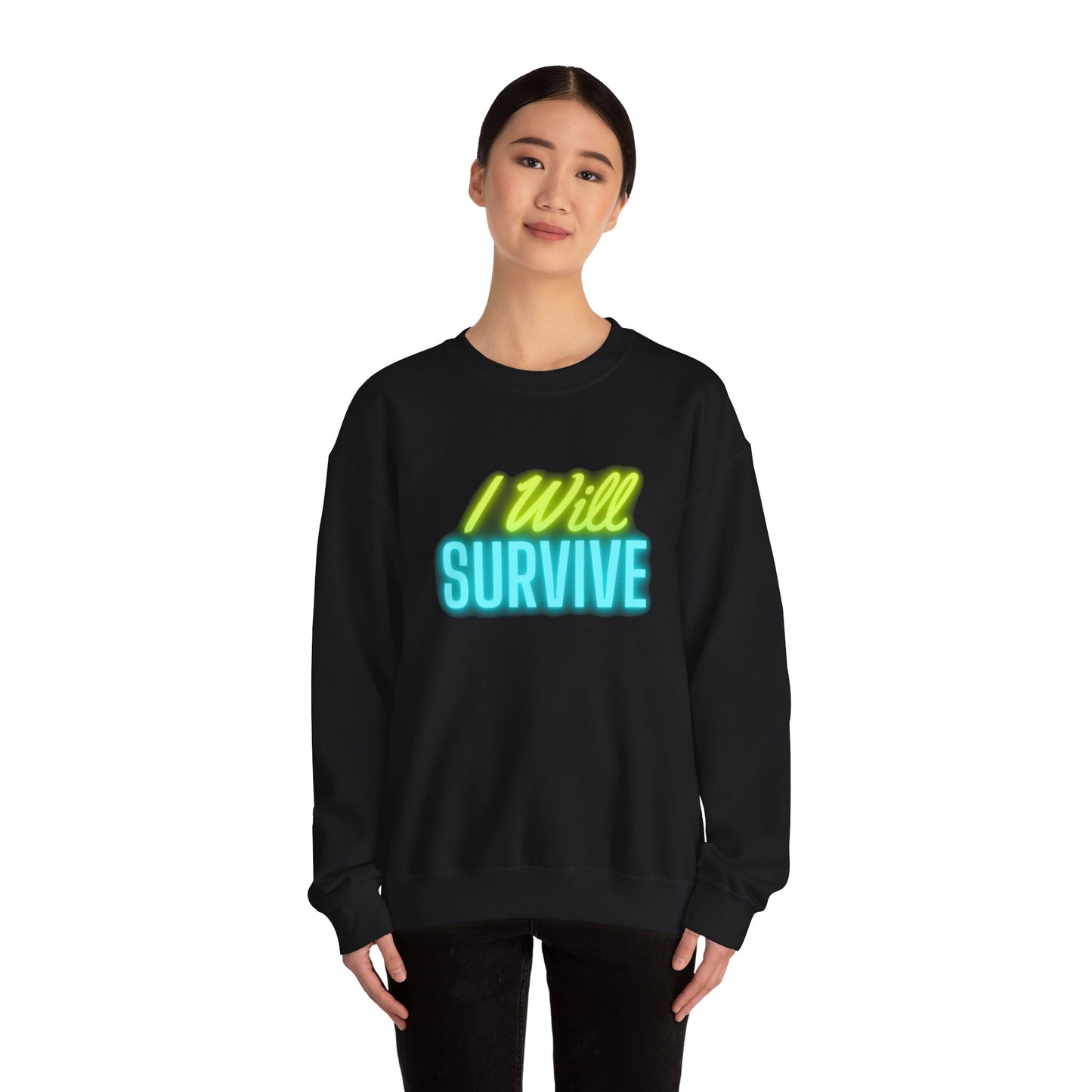 I Will Survive Unisex Heavy Blend™ Crewneck Sweatshirt