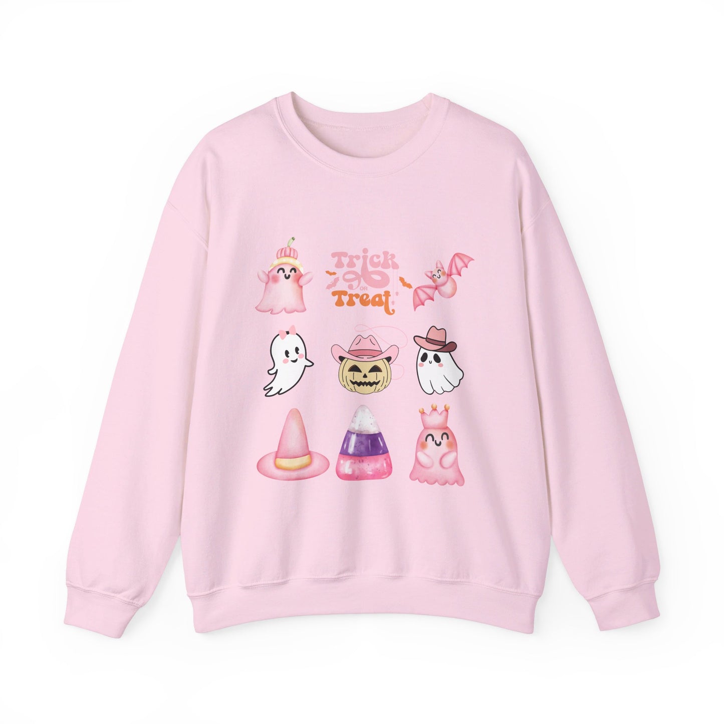 Trick or Treat Friends Unisex Heavy Blend™ Crewneck Sweatshirt