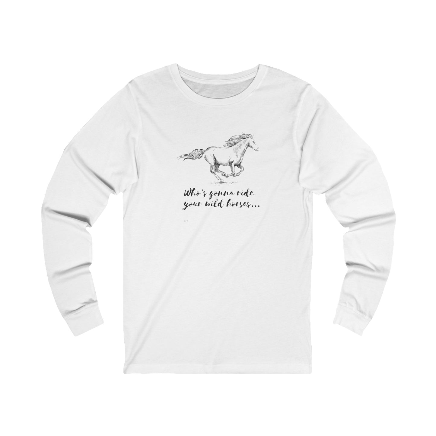 Wild Horses II Unisex Jersey Long Sleeve Tee