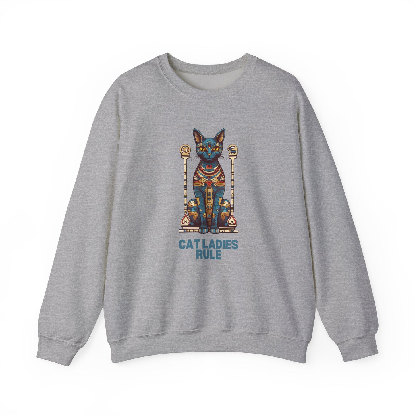 Cat Ladies Rule Unisex Heavy Blend™ Crewneck Sweatshirt