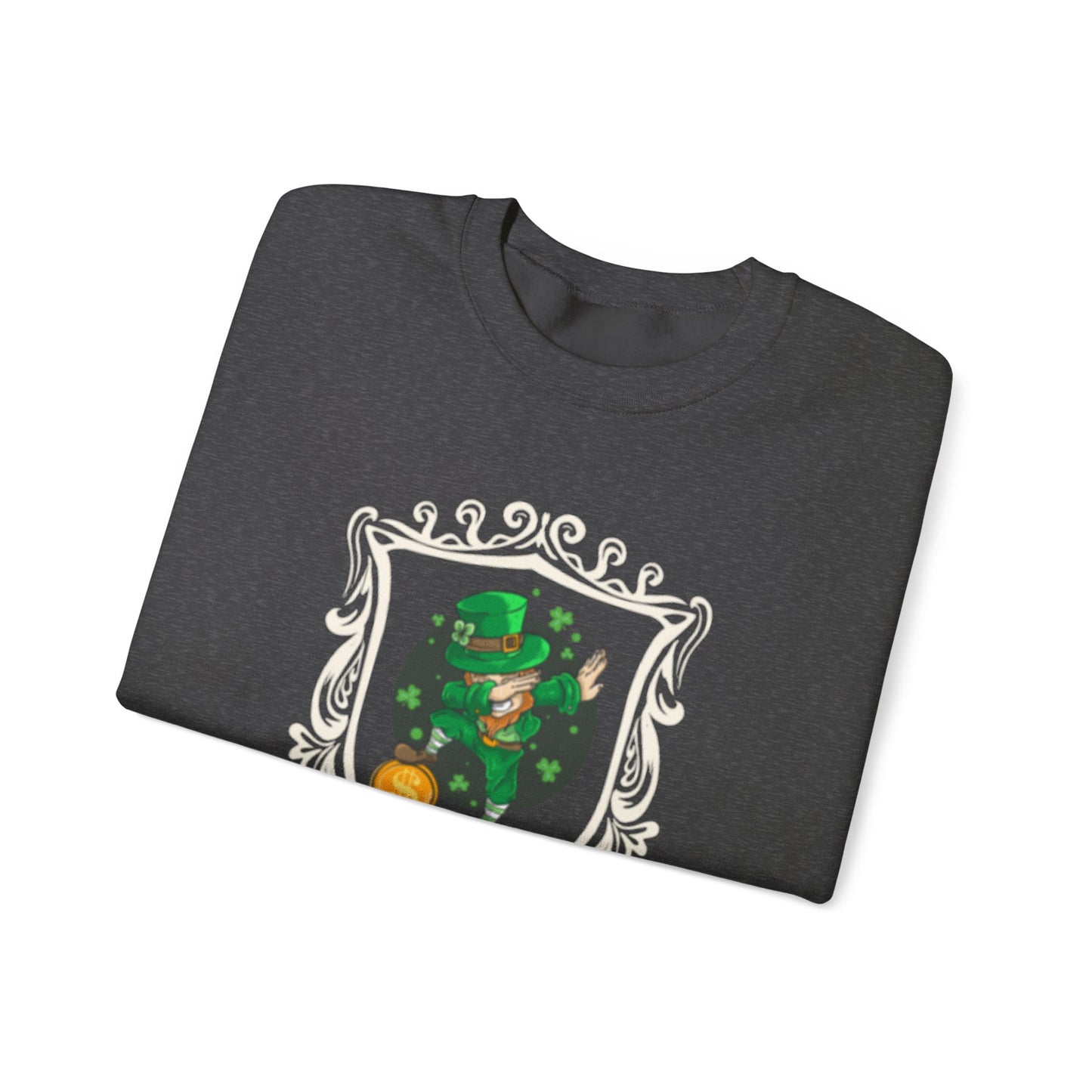 Lucky Leprechaun St. Patrick’s Day Unisex Heavy Blend™ Crewneck Sweatshirt