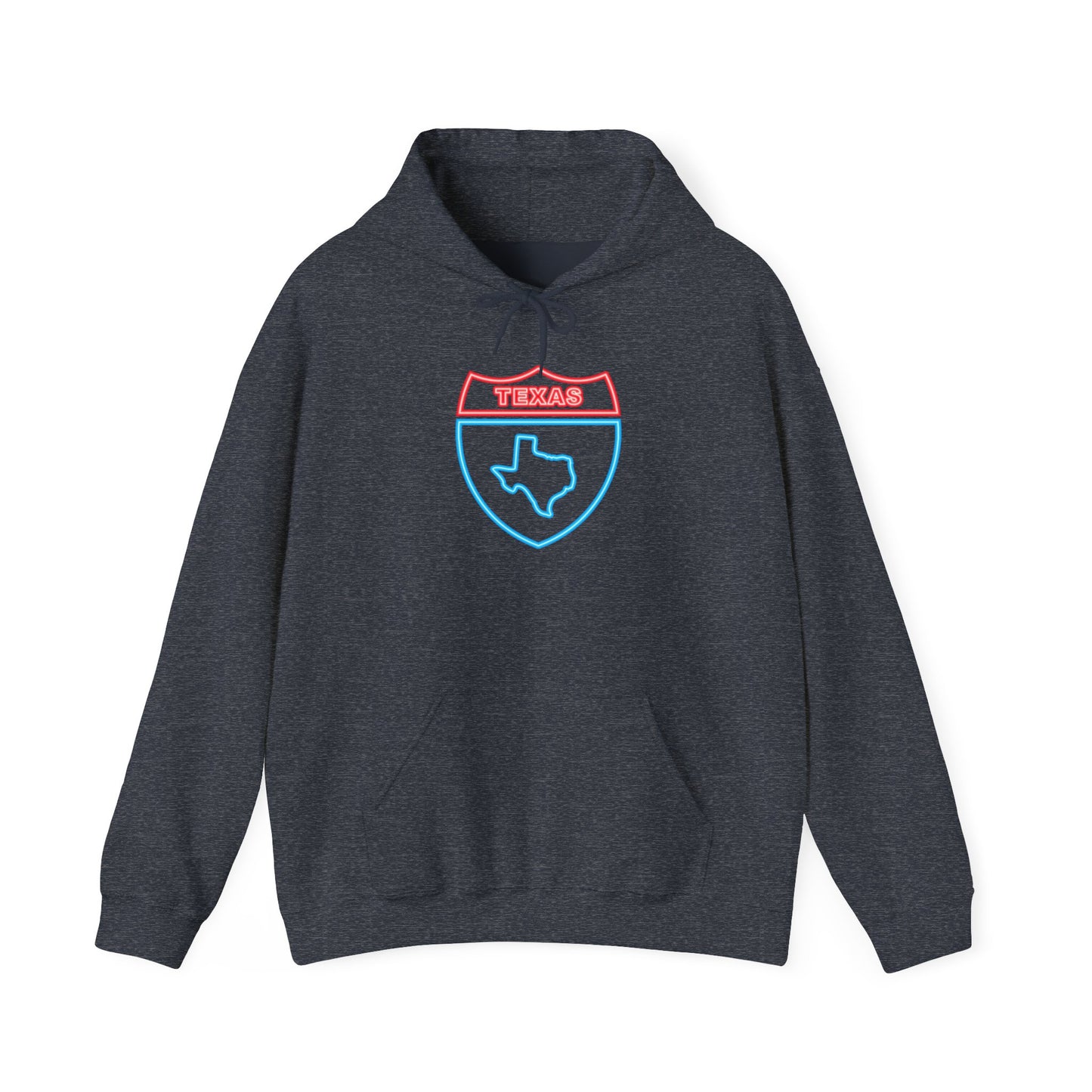 Texas Hwy Unisex Heavy Blend™ Hooded Sweatshirt