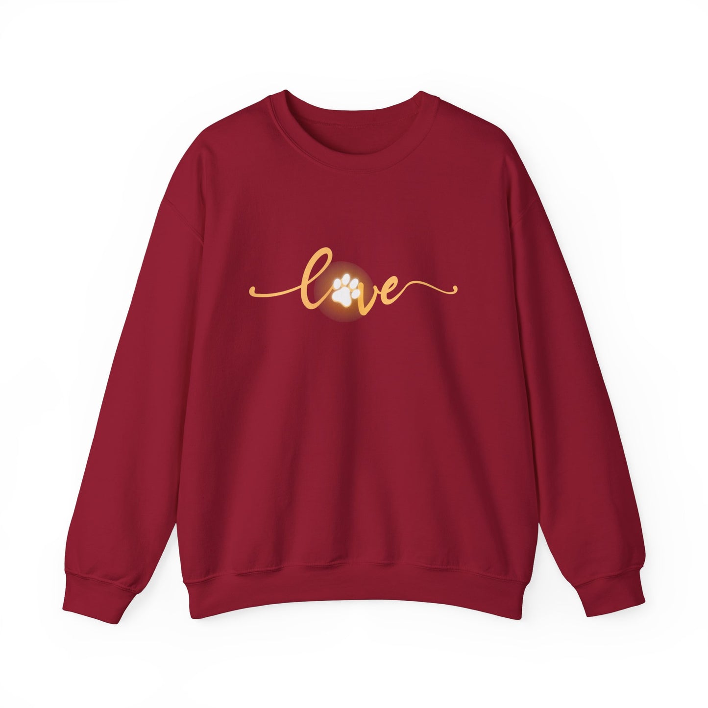 Paw Love Unisex Heavy Blend™ Crewneck Sweatshirt