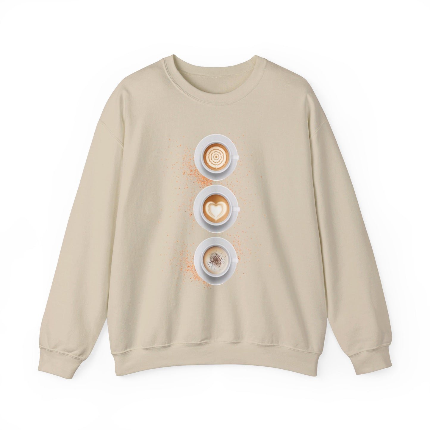 Tres Cafe Unisex Heavy Blend™ Crewneck Sweatshirt