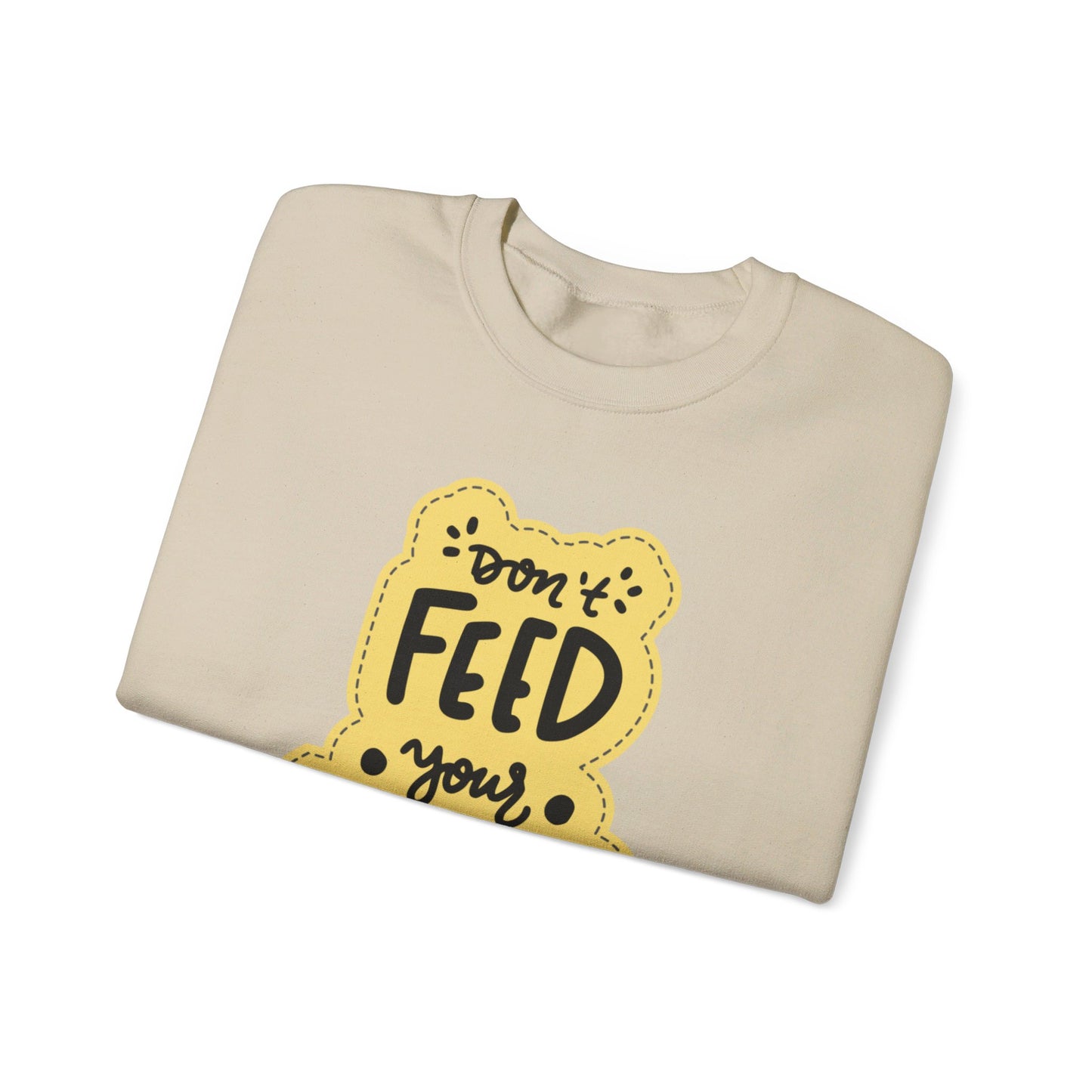 Don’t Feed Fears Unisex Heavy Blend™ Crewneck Sweatshirt