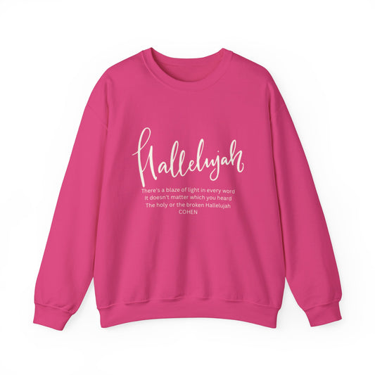 Hallelujah Unisex Heavy Blend™ Crewneck Sweatshirt