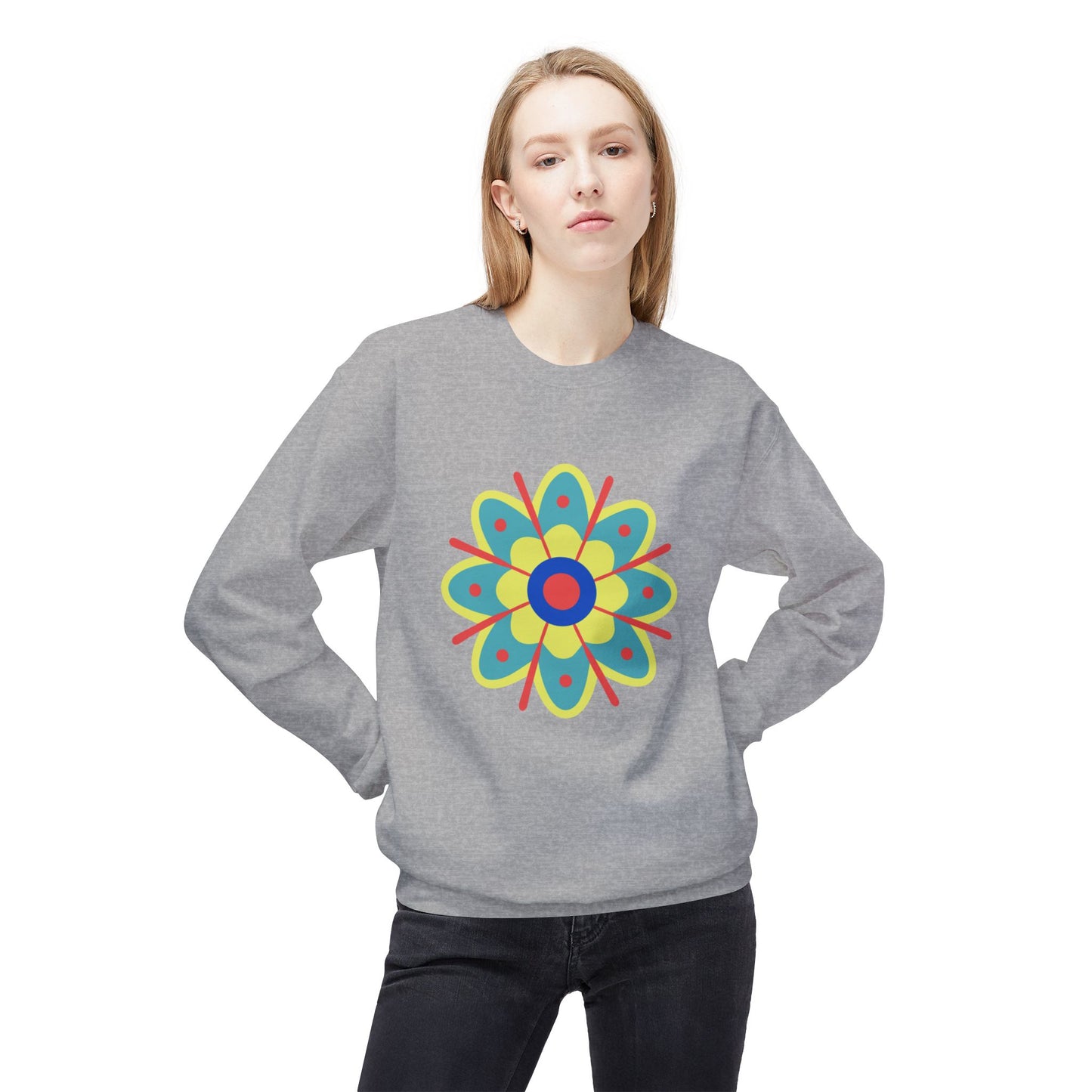 Cactus Unisex Midweight Softstyle Fleece Crewneck Sweatshirt