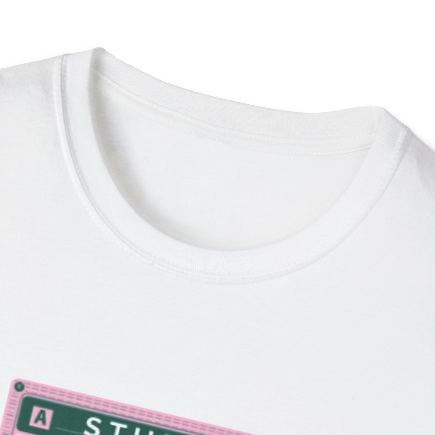 Pink Cassette Unisex Softstyle T-Shirt