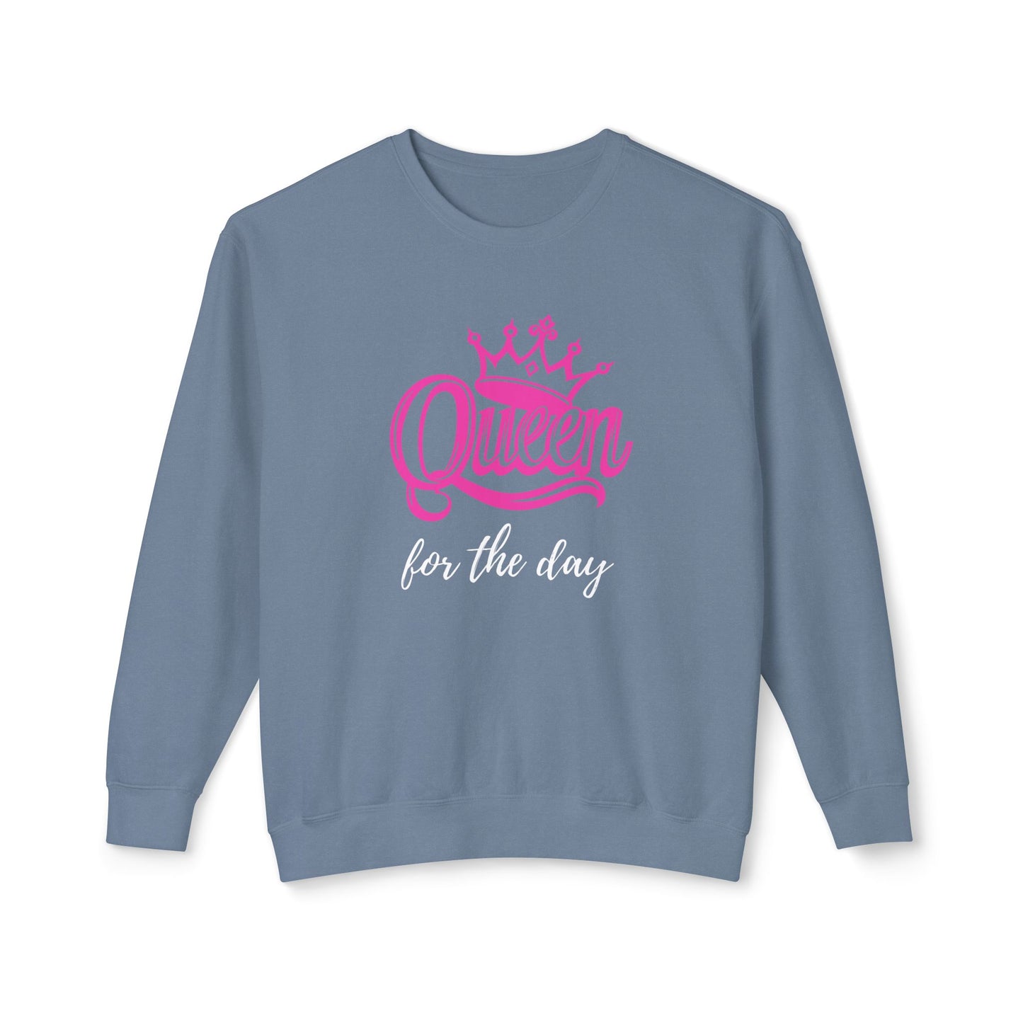 Queen Unisex Lightweight Crewneck Sweatshirt