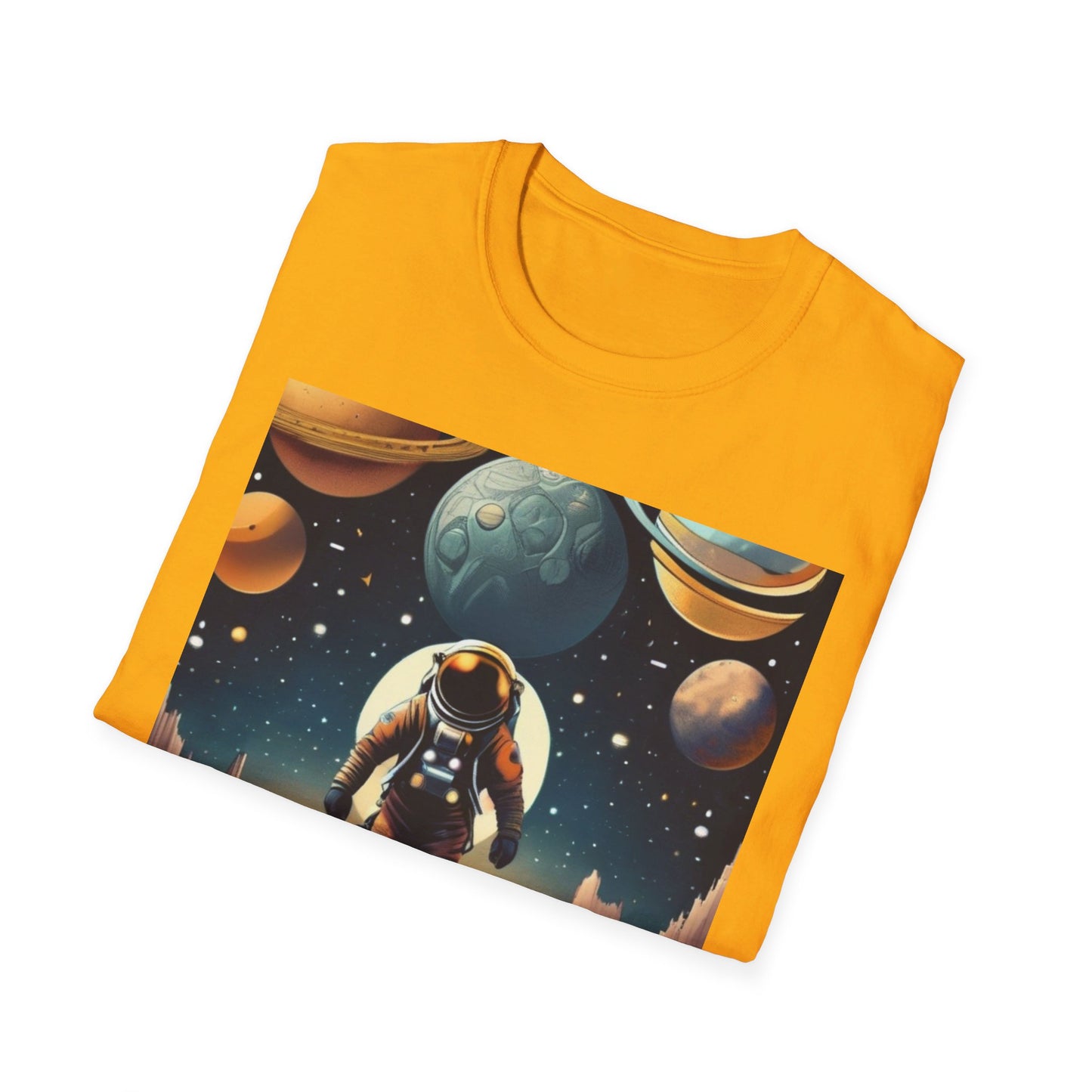 Space Traveler Unisex Softstyle T-Shirt