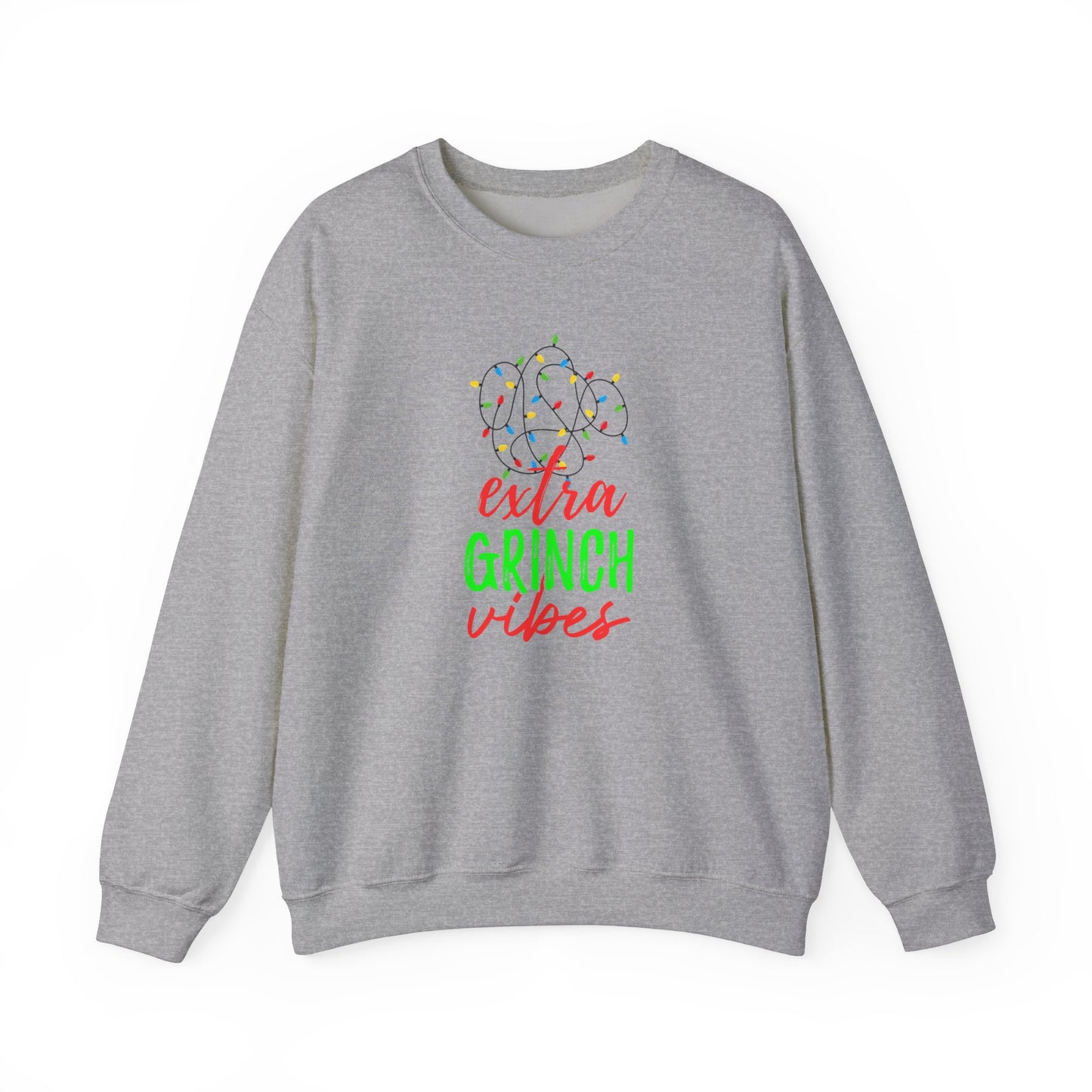 Grinch Vibes Unisex Heavy Blend™ Crewneck Sweatshirt