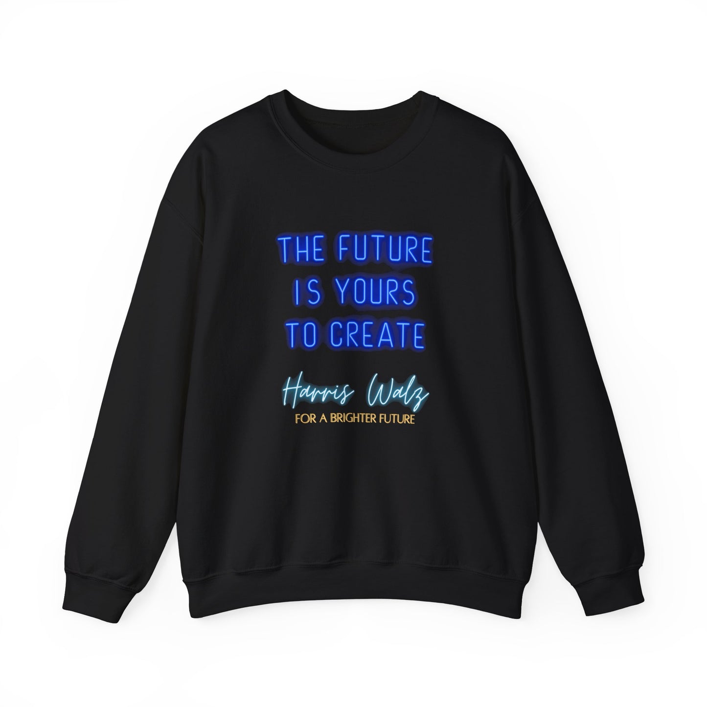 The Future Harris Walz Unisex Heavy Blend™ Crewneck Sweatshirt