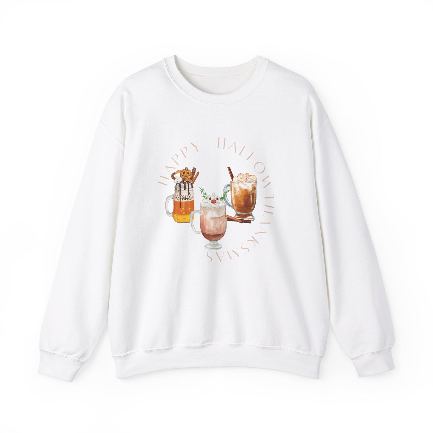 Hallothanksmas Cafe Unisex Heavy Blend™ Crewneck Sweatshirt