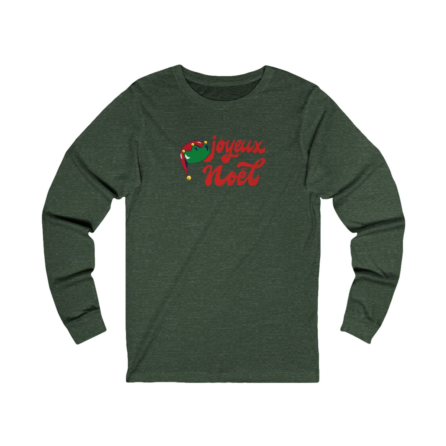 Joyeux Noel Unisex Jersey Long Sleeve Tee