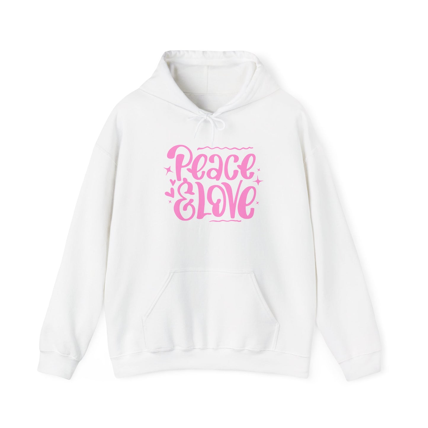 Peace & Love Unisex Heavy Blend™ Hooded Sweatshirt