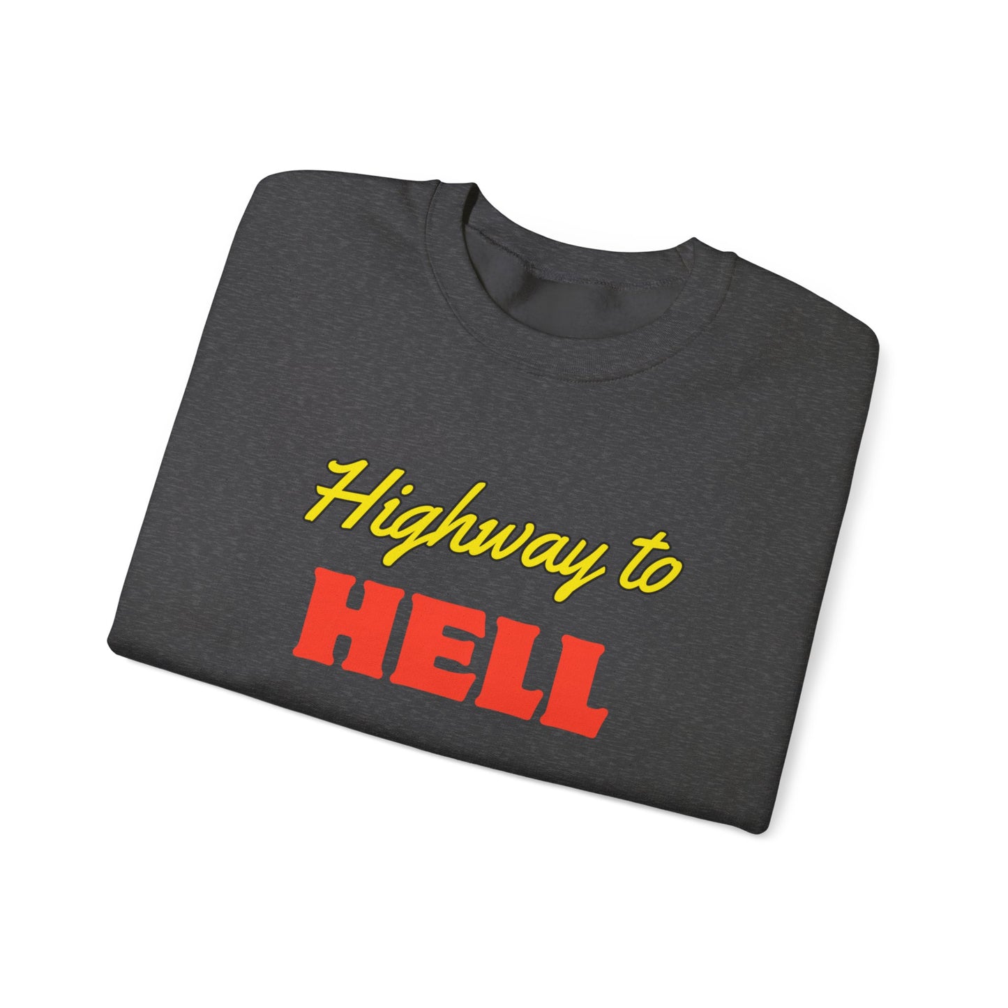 Highway to Hell Unisex Heavy Blend™ Crewneck Sweatshirt