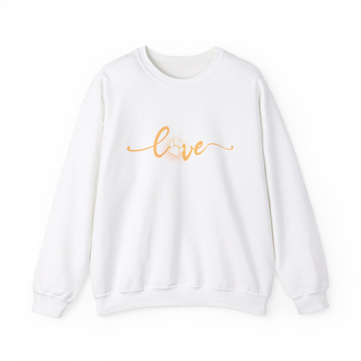 Paw Love Unisex Heavy Blend™ Crewneck Sweatshirt