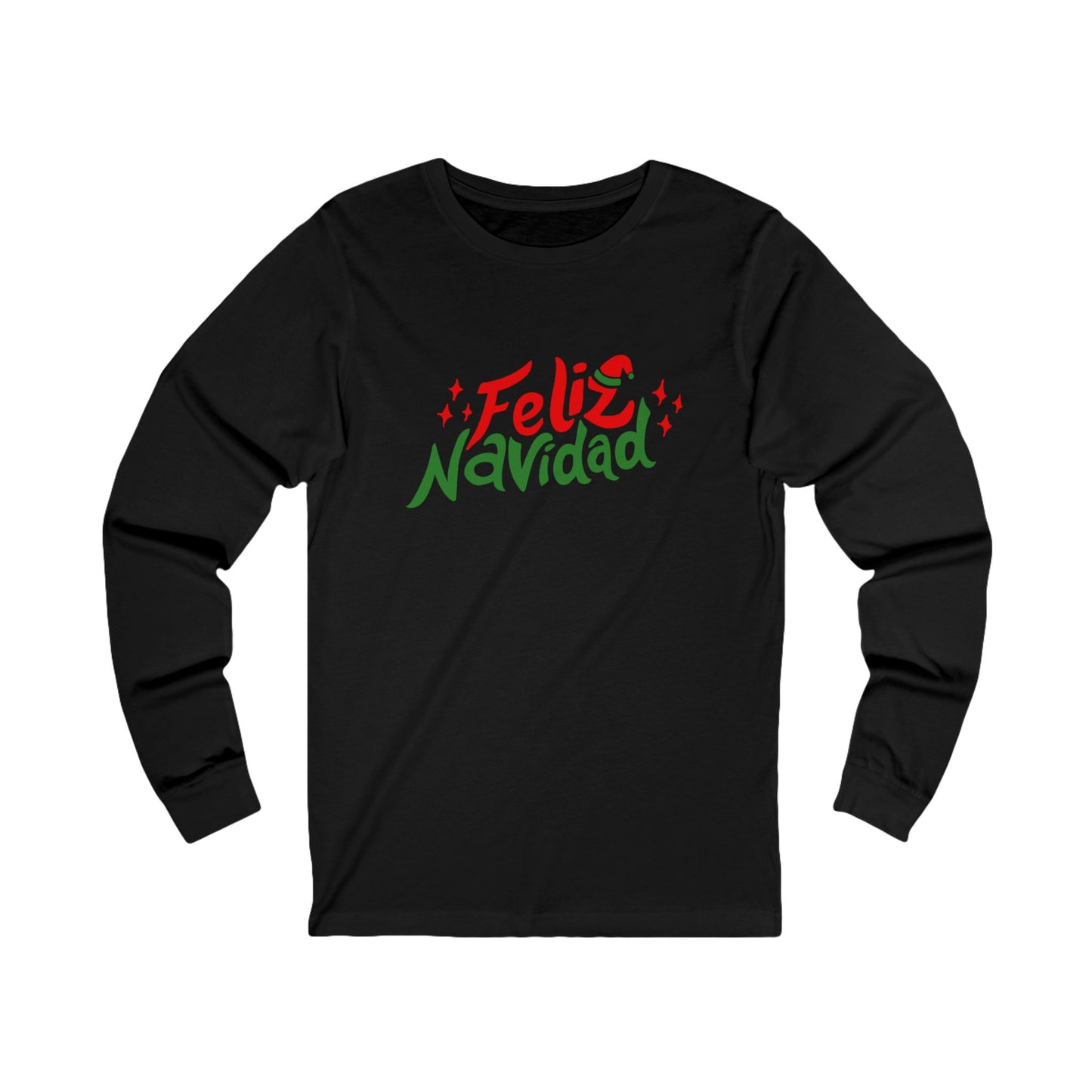 Feliz Navidad Unisex Jersey Long Sleeve Tee