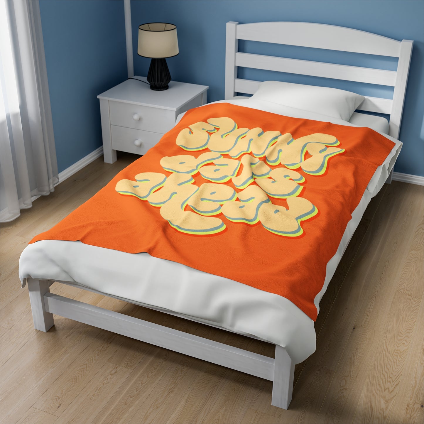 Sunny Days Velveteen Plush Blanket