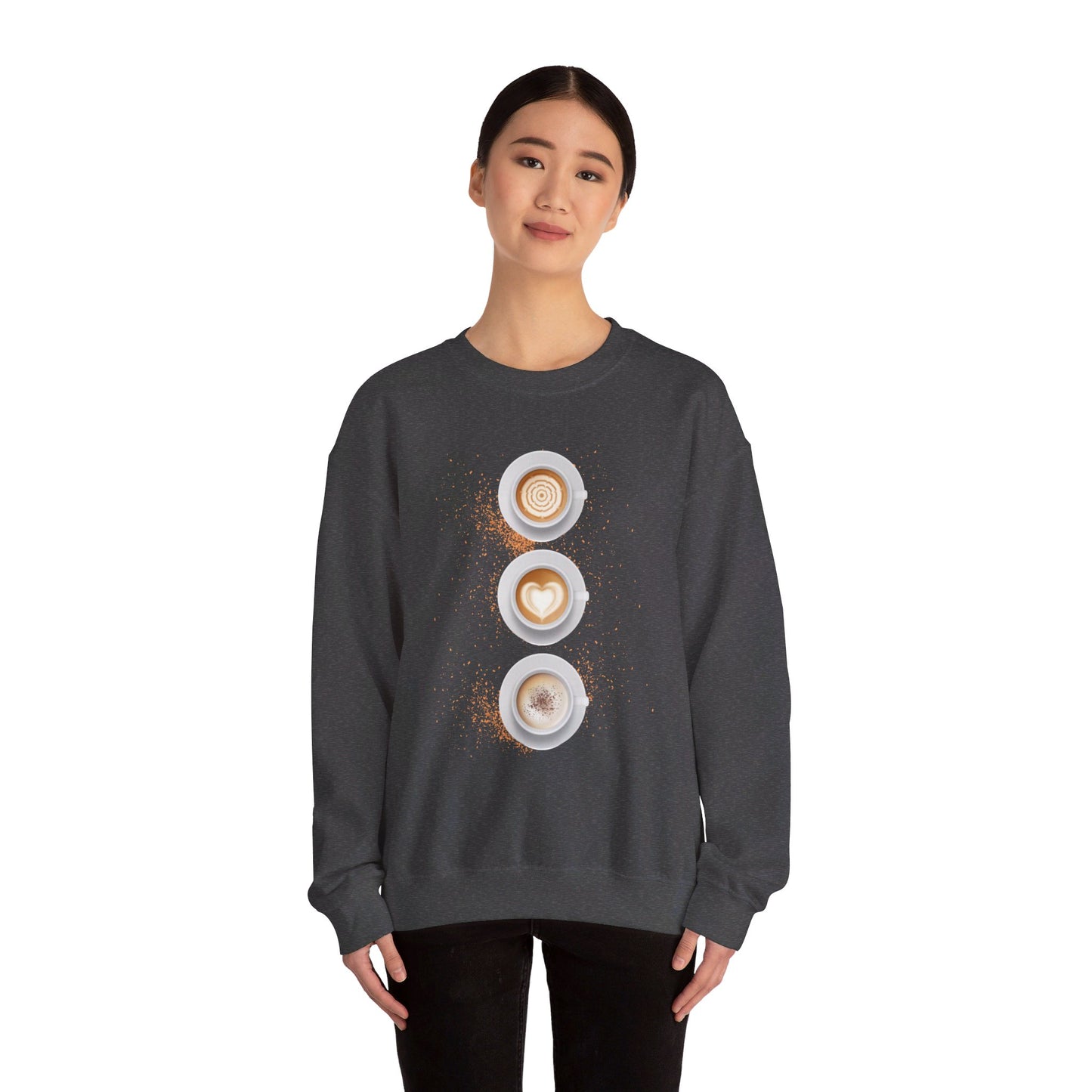 Tres Cafe Unisex Heavy Blend™ Crewneck Sweatshirt