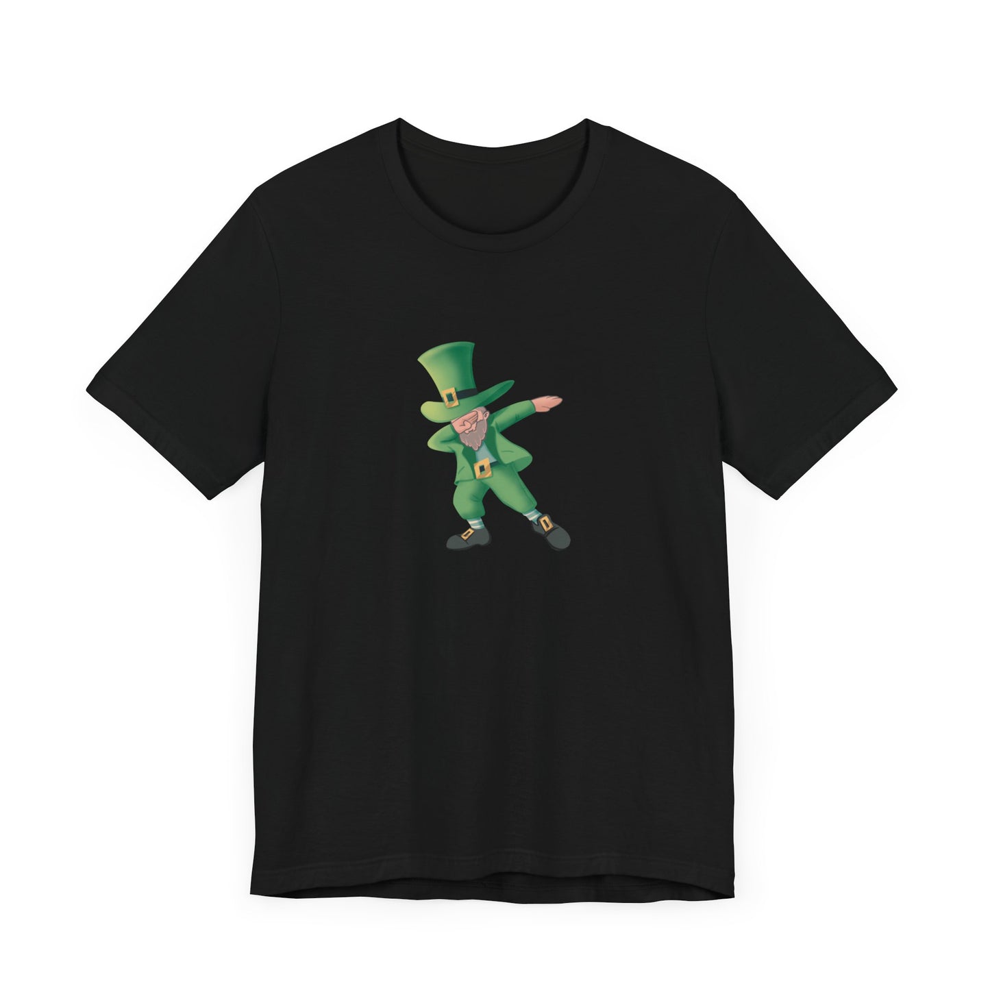 Dabbin Leprechaun St Patrick’s Day Unisex Jersey Short Sleeve Tee