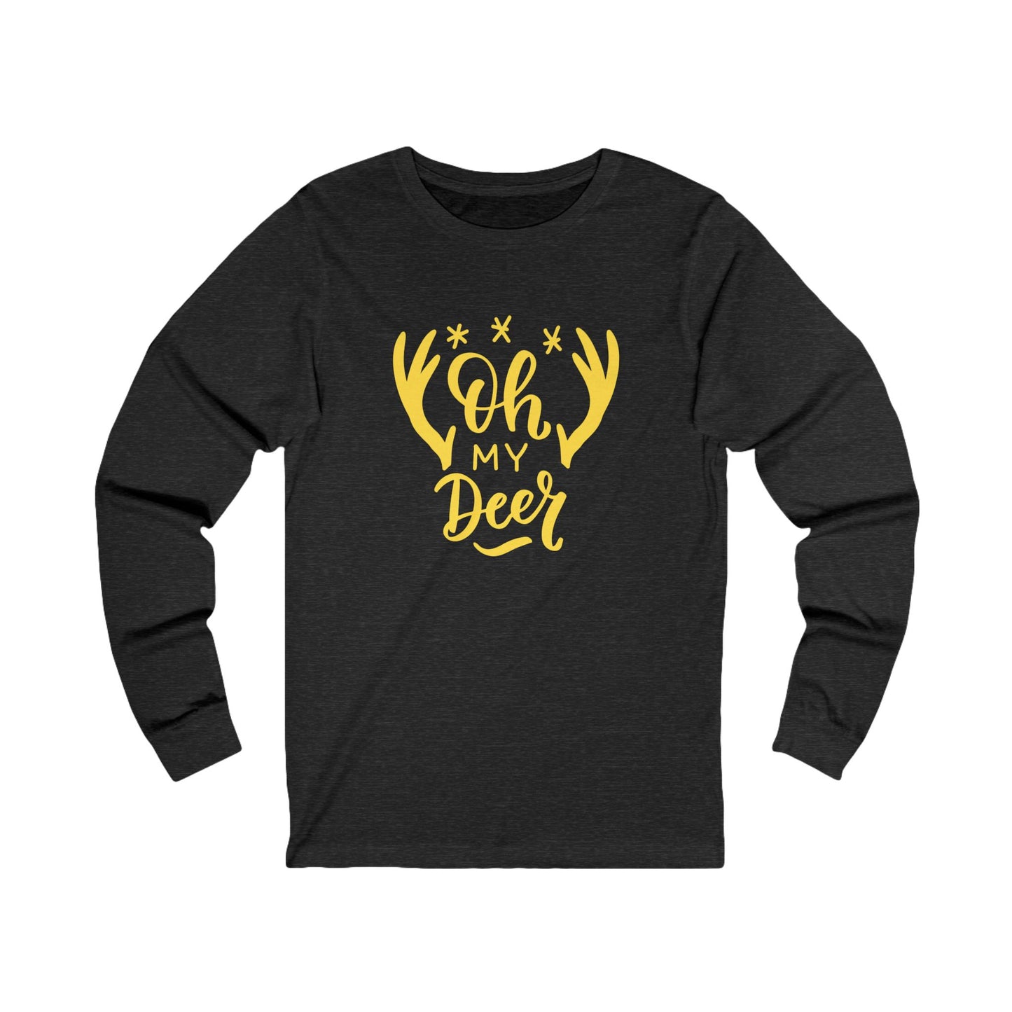 Oh My Deer Unisex Jersey Long Sleeve Tee