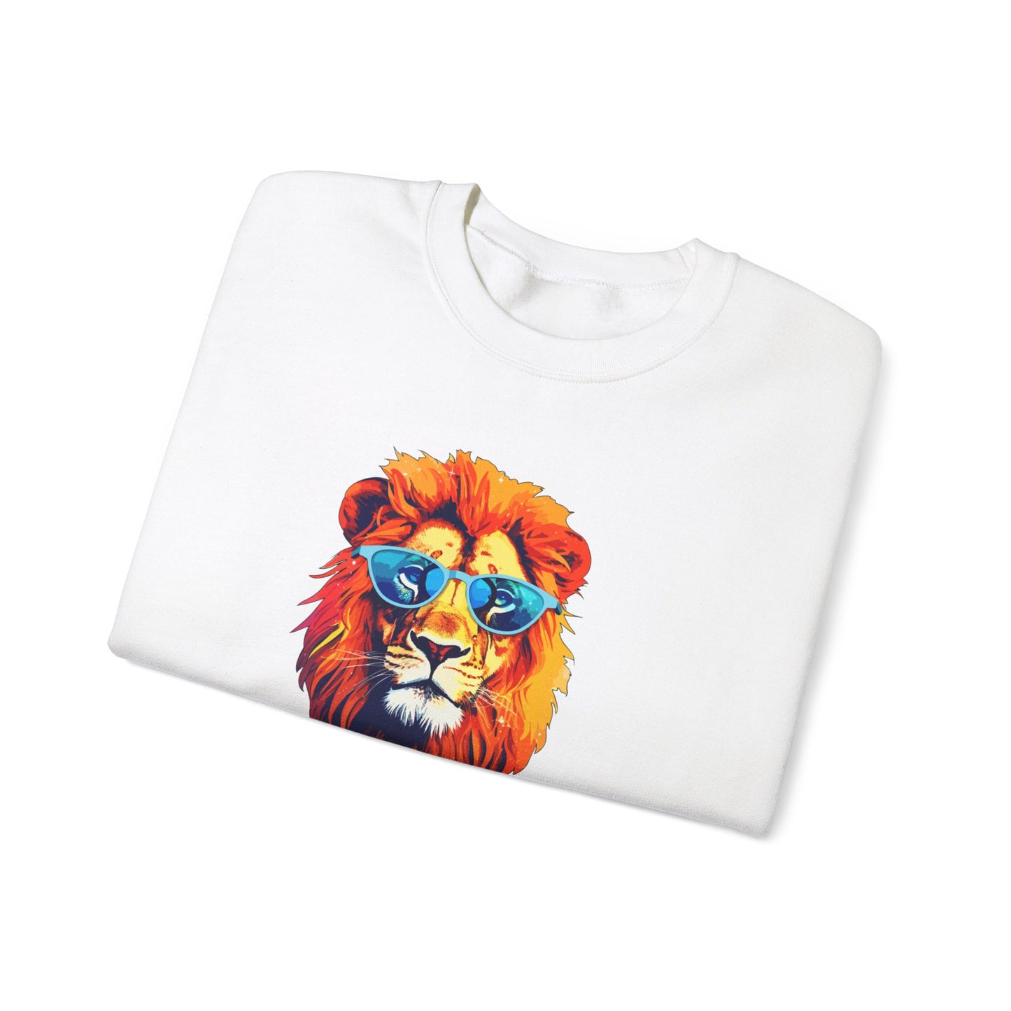 Leo Roar Unisex Heavy Blend™ Crewneck Sweatshirt